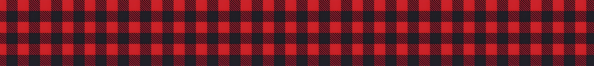 Red and black plaid pattern background for Pollinator Cover Crop Mix